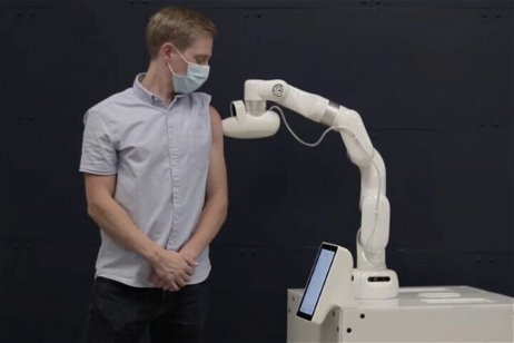Cobi, el robot que inocula vacunas sin necesidad de agujas