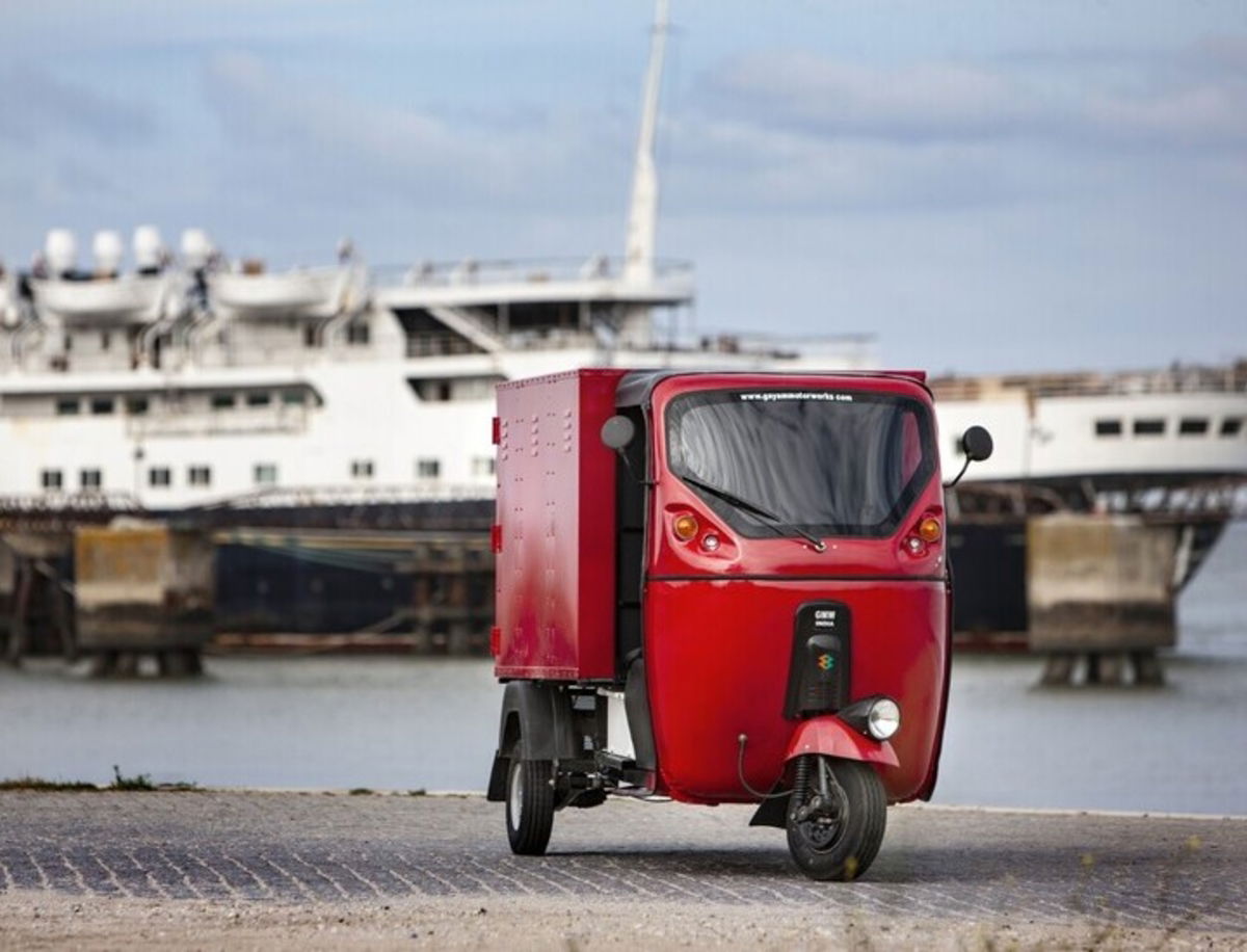 GMW Taskman, el tuk-tuk eléctrico que llega par ser un éxito entre las empresas de reparto
