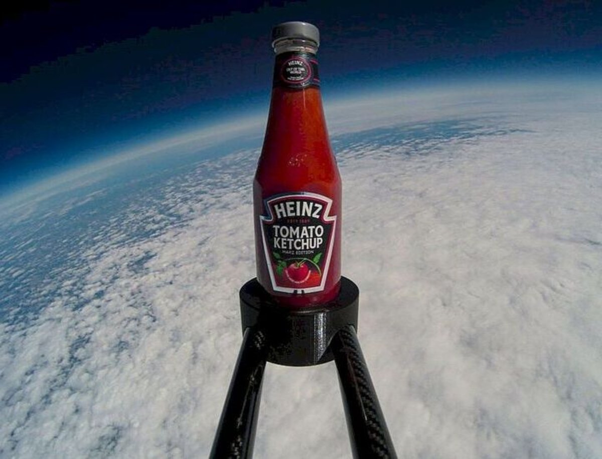 Heinz produce un ketchup a partir de tomates que parecen sacados del espacio