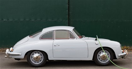 Este Porsche 356 electrificado da sentido a esta técnica relacionada con coches clásicos