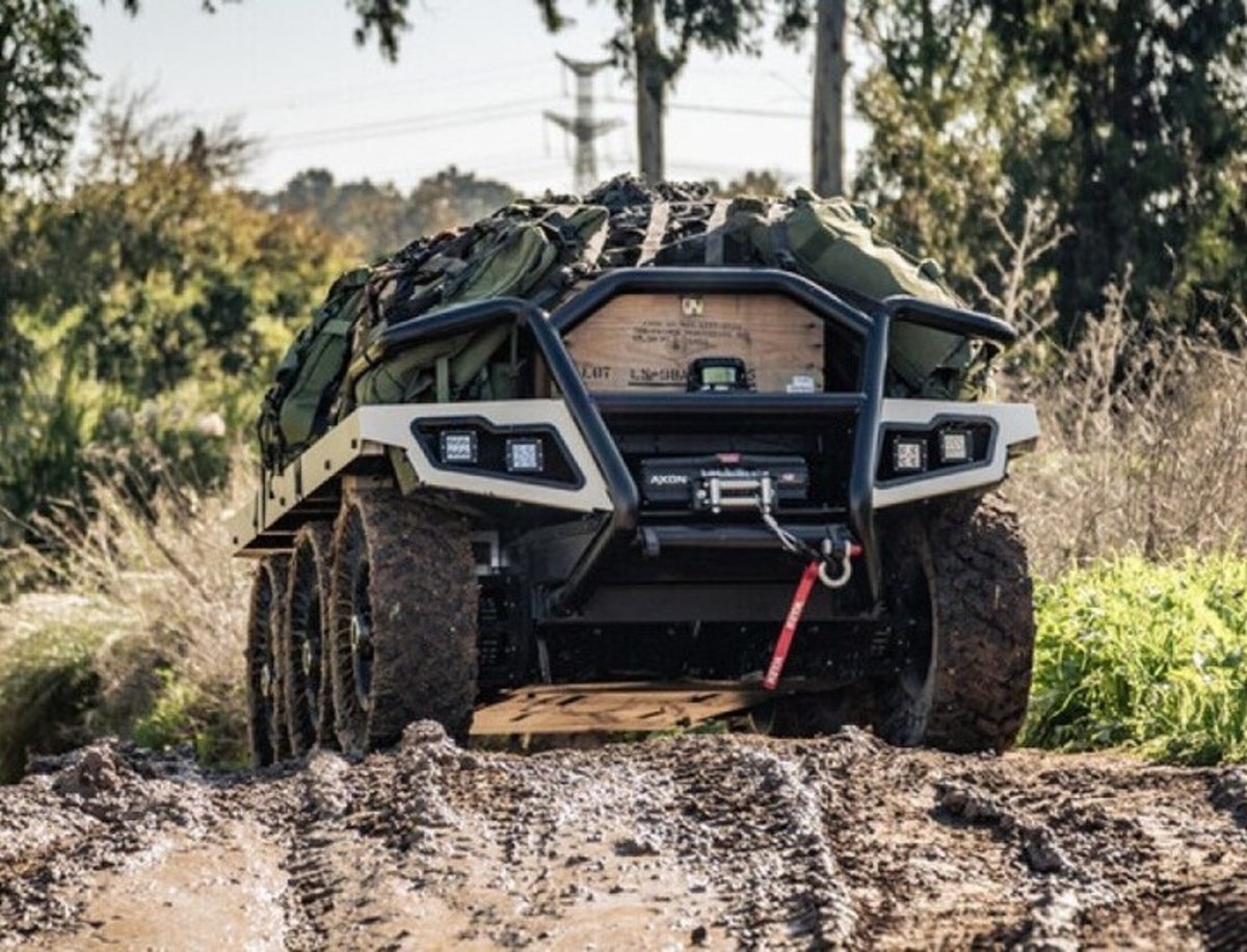 Rook UGV, el vehículo militar autónomo y eléctrico para superar todo tipo de obstáculos