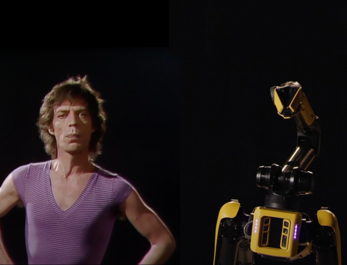 El homenaje del robot Spot de Boston Dynamics a la mítica canción Start me up de los Rolling Stones