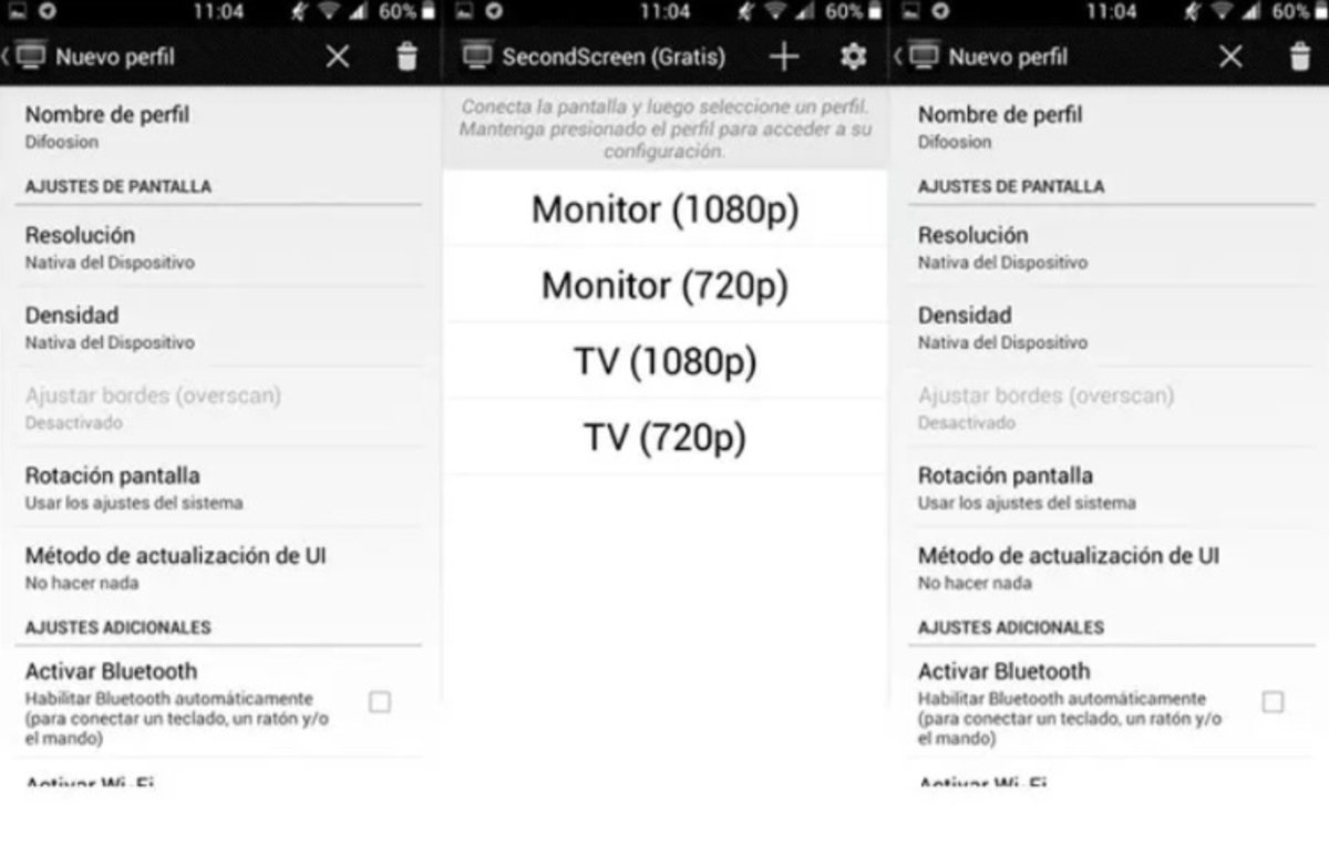 SecondScreen para Android