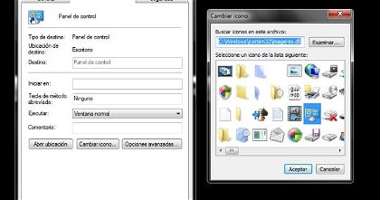 Cómo personalizar los iconos de los programas en Windows 7