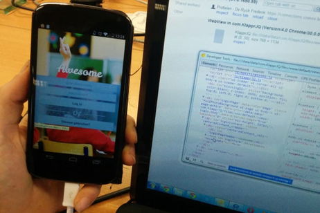 Depurar aplicaciones web con Chrome en Android