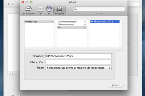 Cómo añadir a OS X una impresora de red