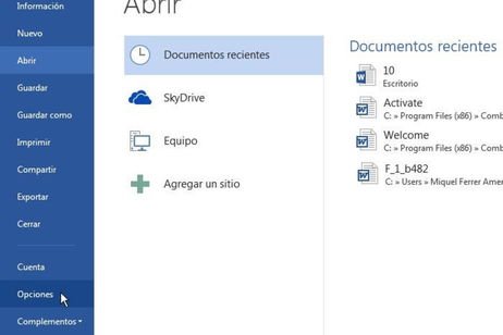C贸mo cambiar el intervalo de autoguardado en Word 2013 C贸mo cambiar el intervalo de autoguardado en Word 2013
