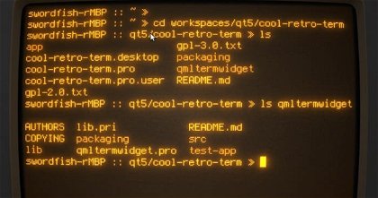 cool-retro-term, trae de vuelta el pasado con esta terminal para Linux