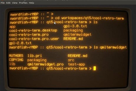 cool-retro-term, trae de vuelta el pasado con esta terminal para Linux