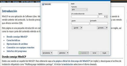 WinSCP, un cliente FTP gratuito para tus desarrollos web