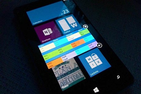 Ancla imágenes en el inicio de Windows Phone