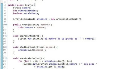 Programación orientada a objetos: métodos