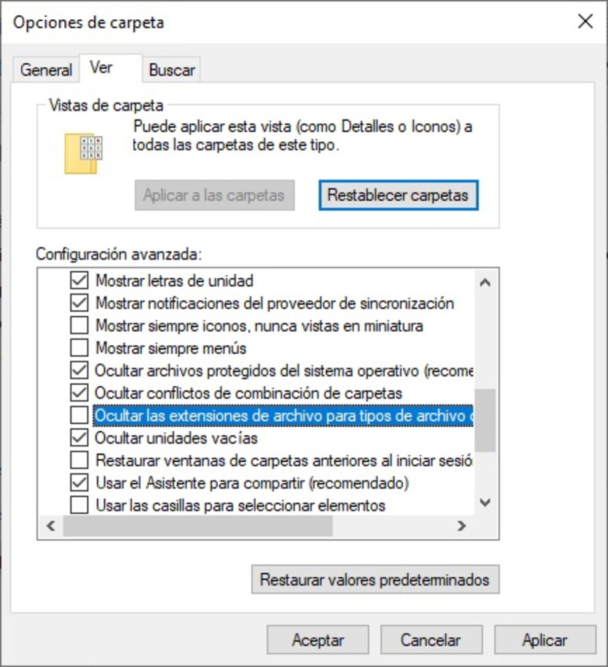 Cómo Hacer Que Windows Muestre Las Extensiones De Los Archivos 2405