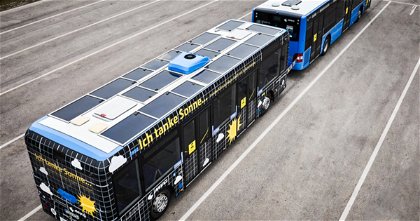 Remolques con paneles solares, la solución para electrificar el transporte público en la ciudad