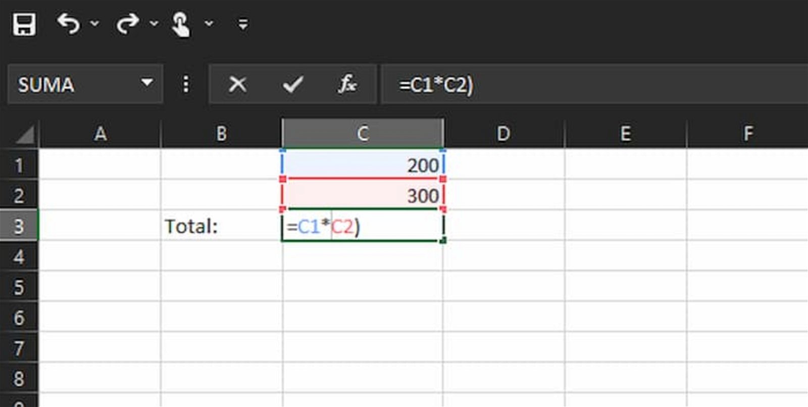 Así de fácil y rápido puedes multiplicar en Excel