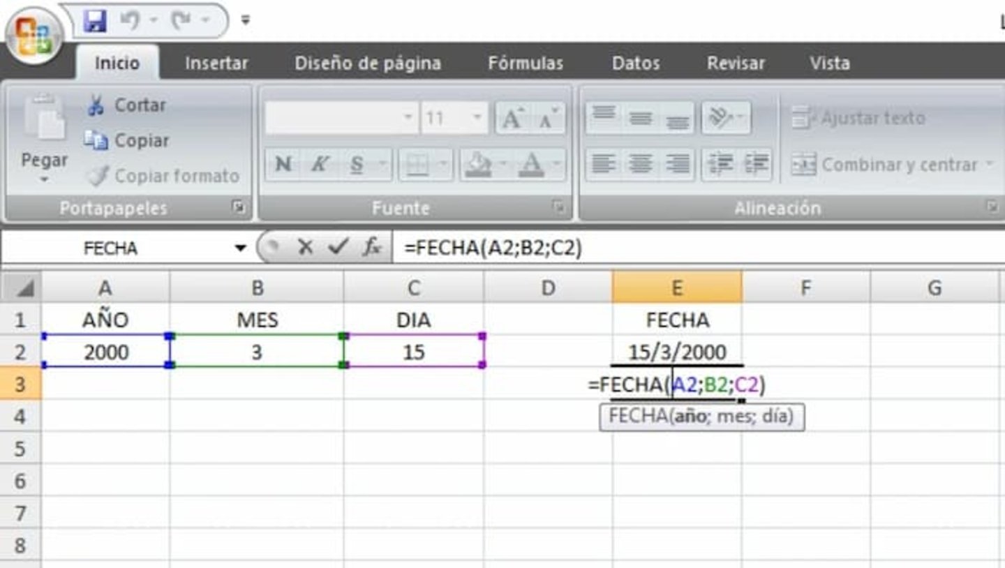 Esta es la fórmula que te permitirá crear fechas en Excel rápidamente