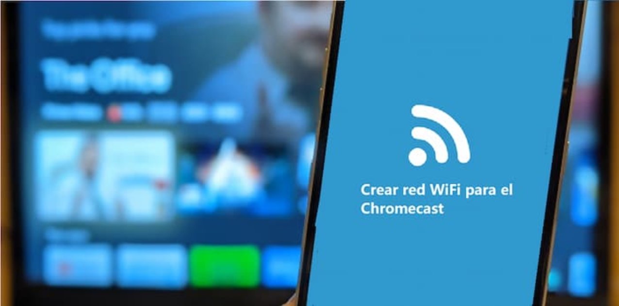 Si el WiFi presenta problemas, puedes crear una red virtual desde el móvil para el Chromecast