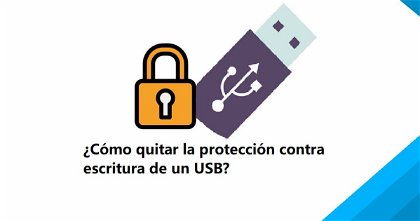Cómo quitar la protección contra escritura de un USB