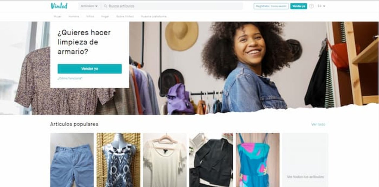 Vinted es uno de los mejores sitios web para comprar y vender ropa