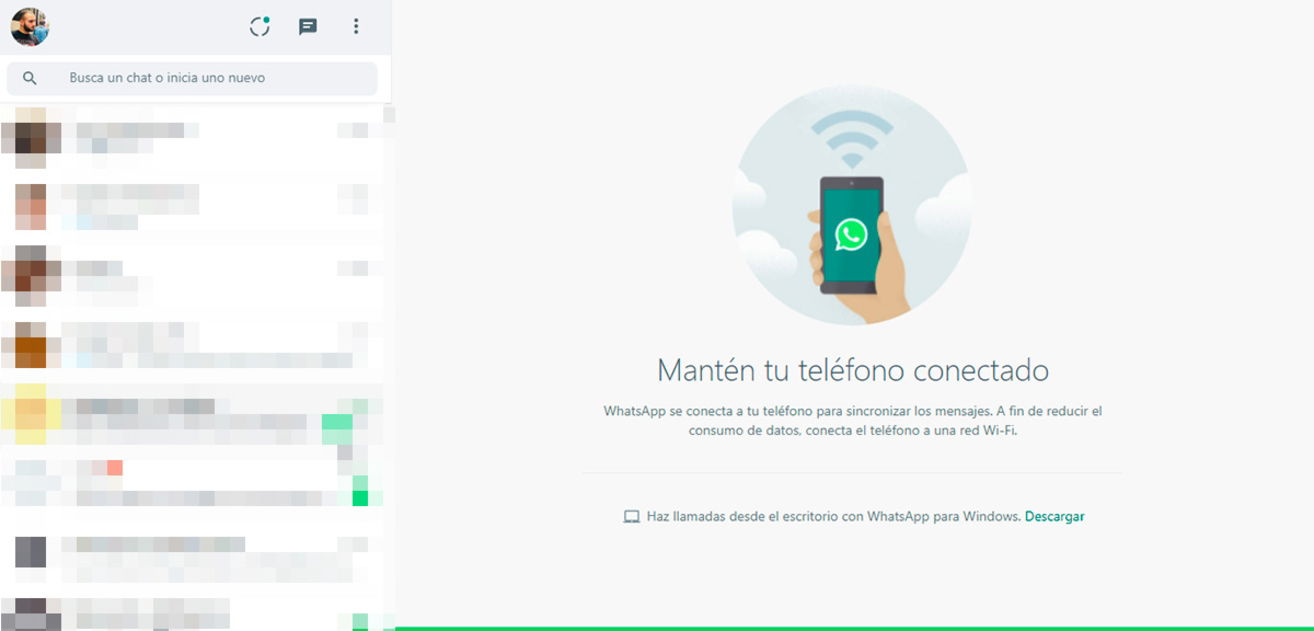 Cómo poner el perfil en blanco en WhatsApp