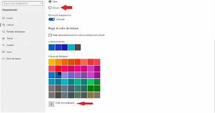 Cómo cambiar el color de la barra de tareas de Windows