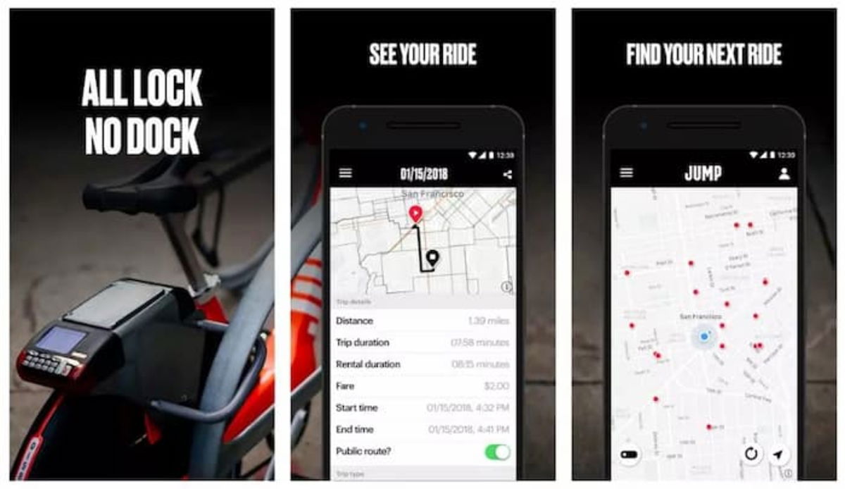 JUMP es el servicio de Uber para alquilar patinetes eléctricos