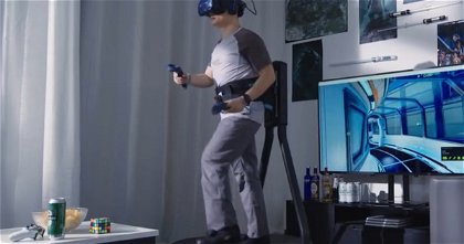 Este nuevo sistema de VR te permite correr, saltar o agacharte sin moverte del sitio, pero es algo aparatoso