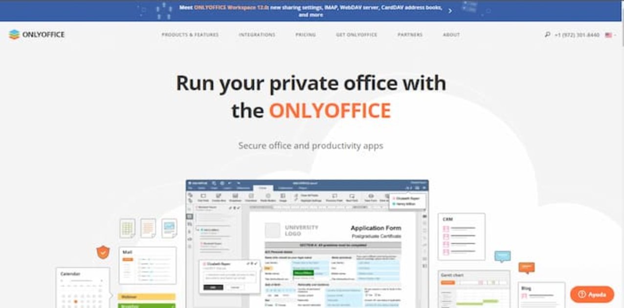 La suite ofimática de OnlyOffice es una buena alternativa a las de Microsoft