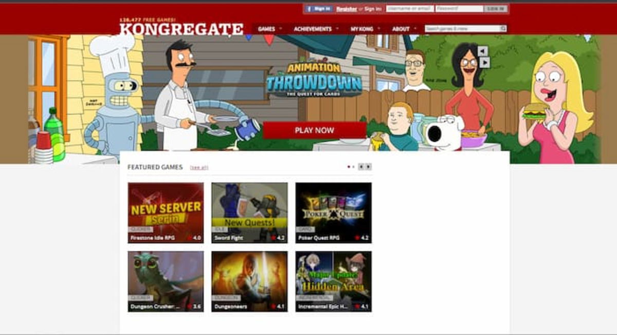 Miles de juegos gratuitos te esperan en la web de Kongregate