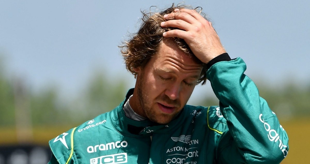 Sebastian Vettel tuvo que lidiar con un desagradable incidente en Barcelona