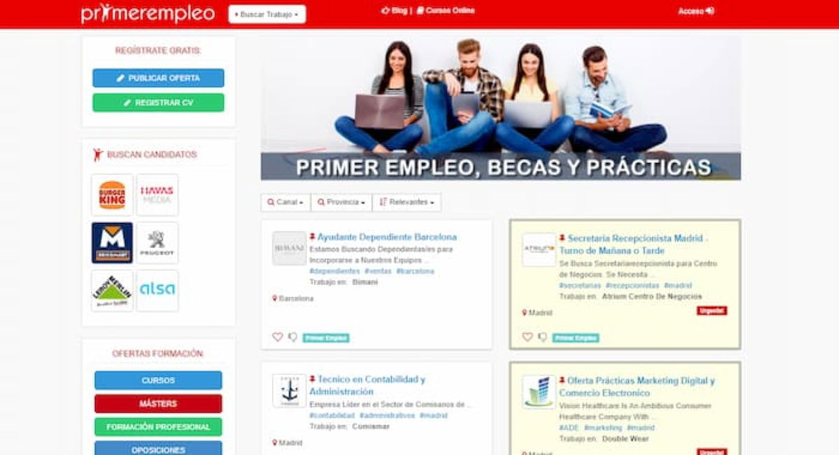 Todo tipo de diseños y plantillas de CV te esperan en esta plataforma