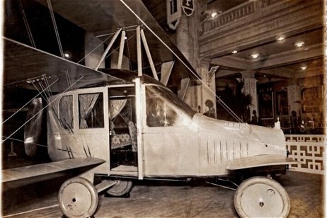 El primer coche volador del mundo data de 1917: así era el Curtiss Autoplane