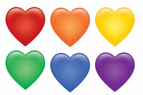 Qué significan los emojis de corazón según el color