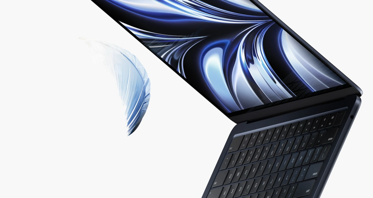 This is the new MacBook Air with M2