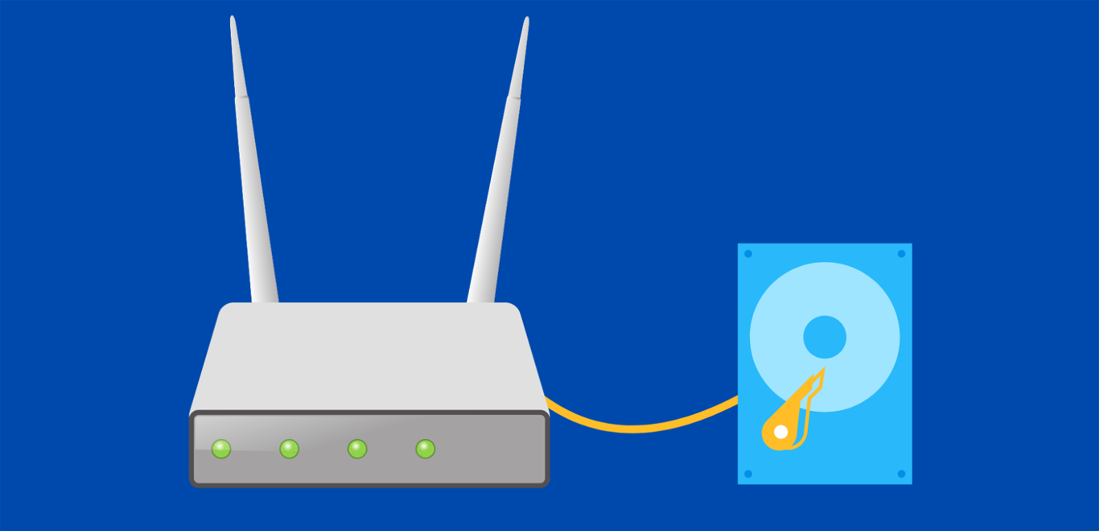 Funciones del USB en el router