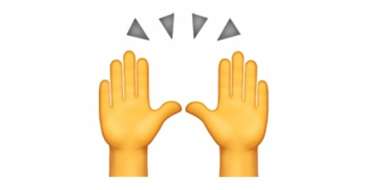 Los emojis de las manos tienen muchos usos en las conversaciones por mensajes