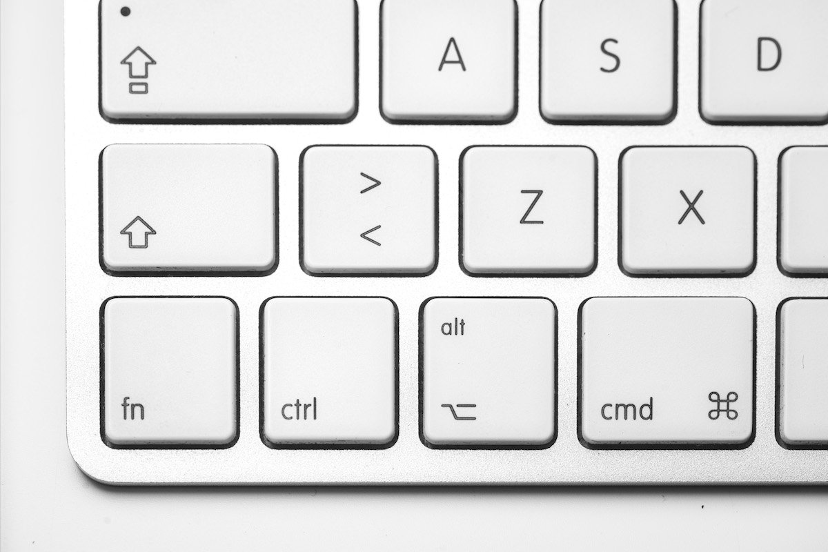 Mac keyboard detail