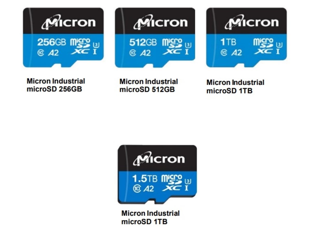 Tarjetas de memoria Micron Industrial
