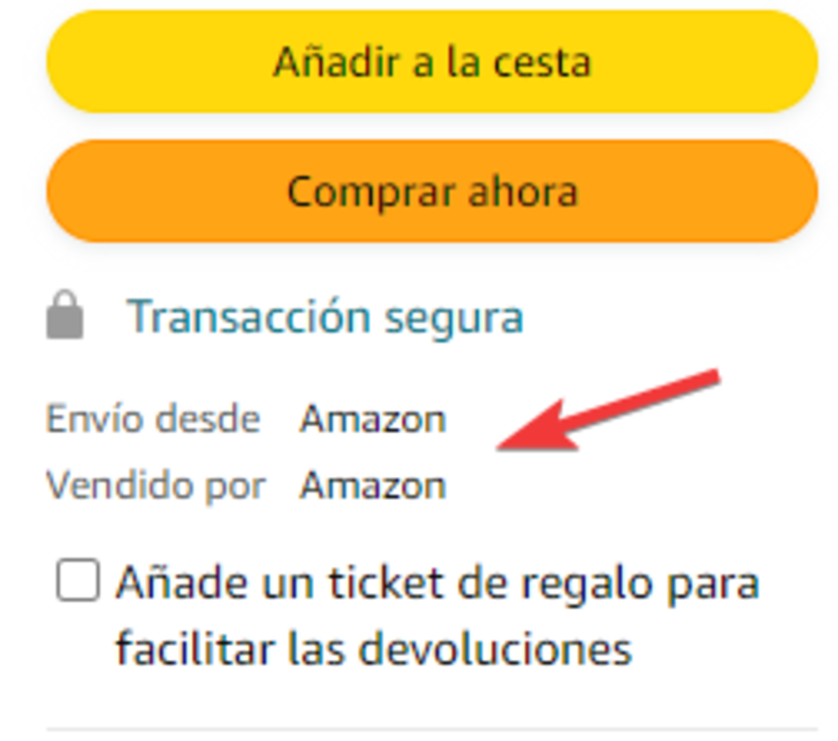Envío a través de Amazon