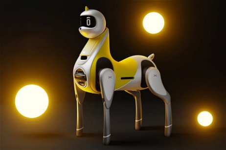 El poni robot que acompaña, entretiene y sirve de transporte: el futuro de la robótica llega desde China