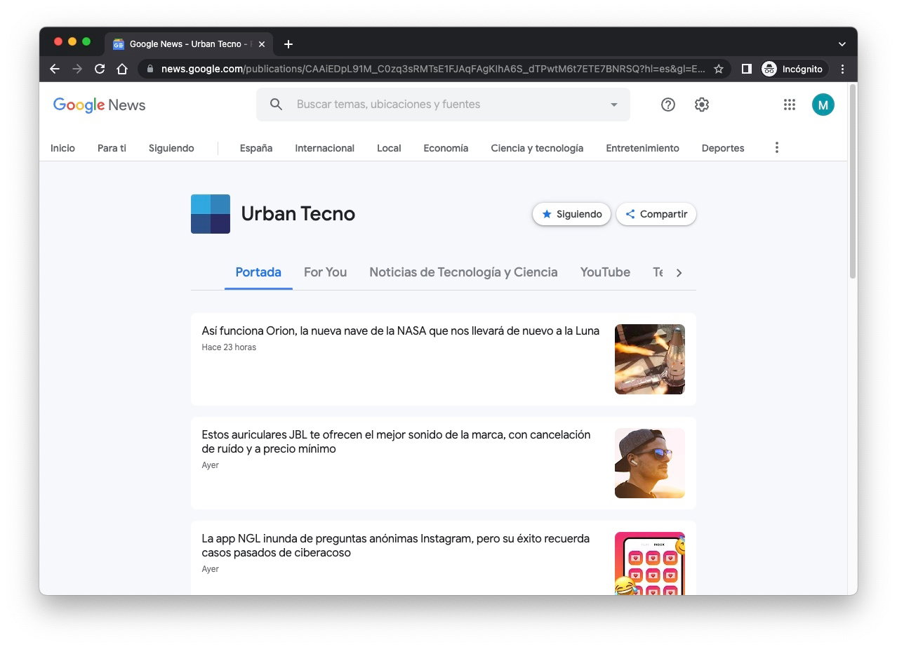 Google News: qué es y cómo configurarlo a tu gusto