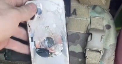 iPhone a prueba de balas: un soldado ucraniano muestra en vídeo la supuesta resistencia del dispositivo