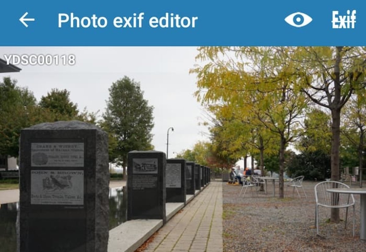 Photo EXIF Editor es una de las mejores alternativas para borrar metadatos desde el móvil