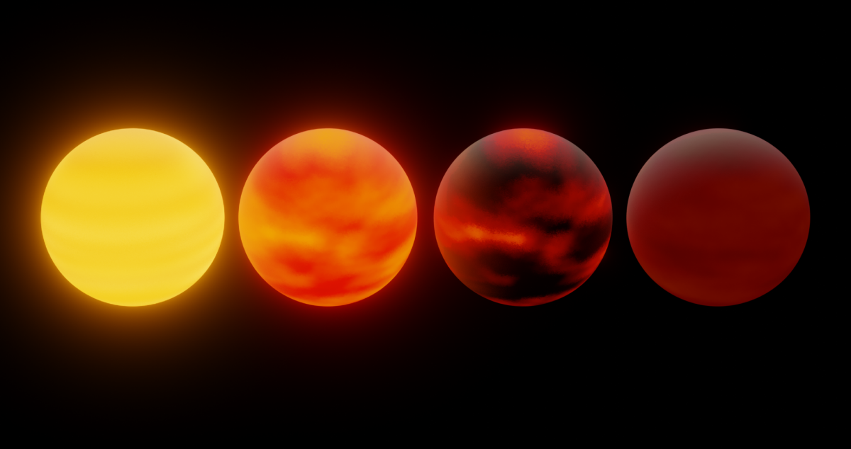 Representación de los exoplanetas infierno