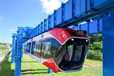 Este increíble tren chino levita sobre las vías usando potentes imanes: es el primero del mundo en conseguirlo
