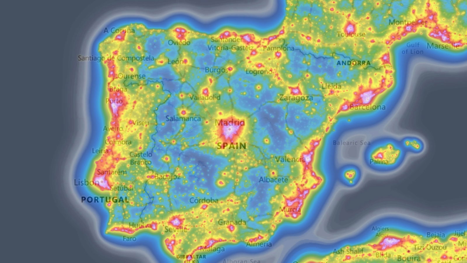 Mappa delle Perseidi 2022