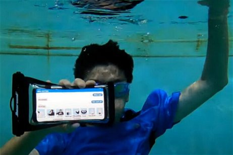 Esta aplicación te permite recibir mensajes bajo el agua gracias a un ingenioso sistema