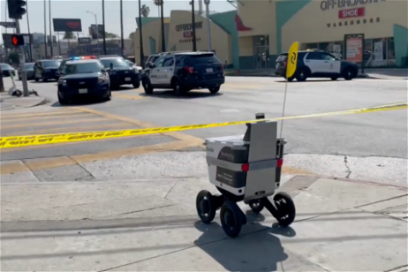 El futuro era esto: un robot de reparto se cuela en la escena de un crimen