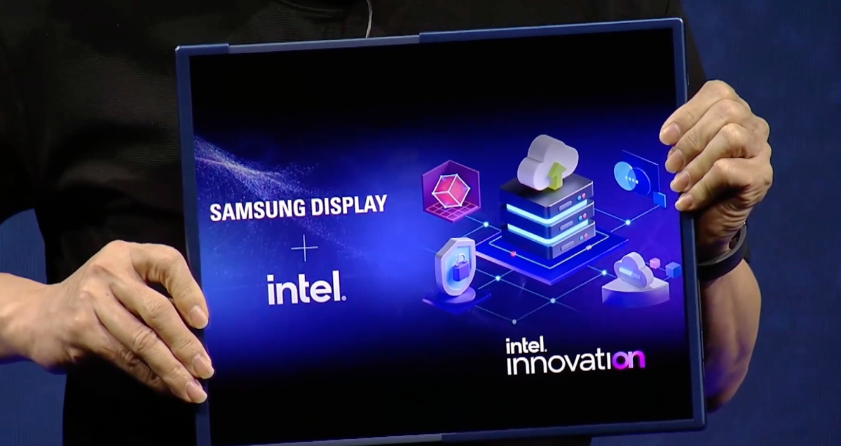 Samsung e Intel se apuntan al carro de las pantallas plegables