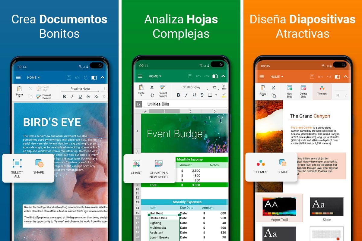 Cómo abrir archivos Word y Excel en Android